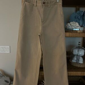 Women’s Khaki Gap Wide Leg Pant